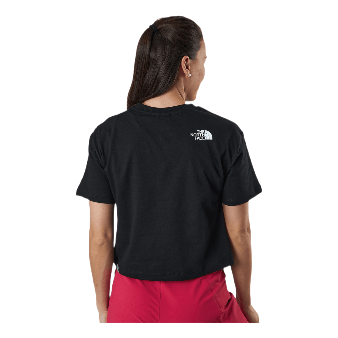 Cropped Easy Tee Black