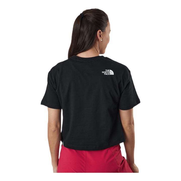 Cropped Easy Tee Black