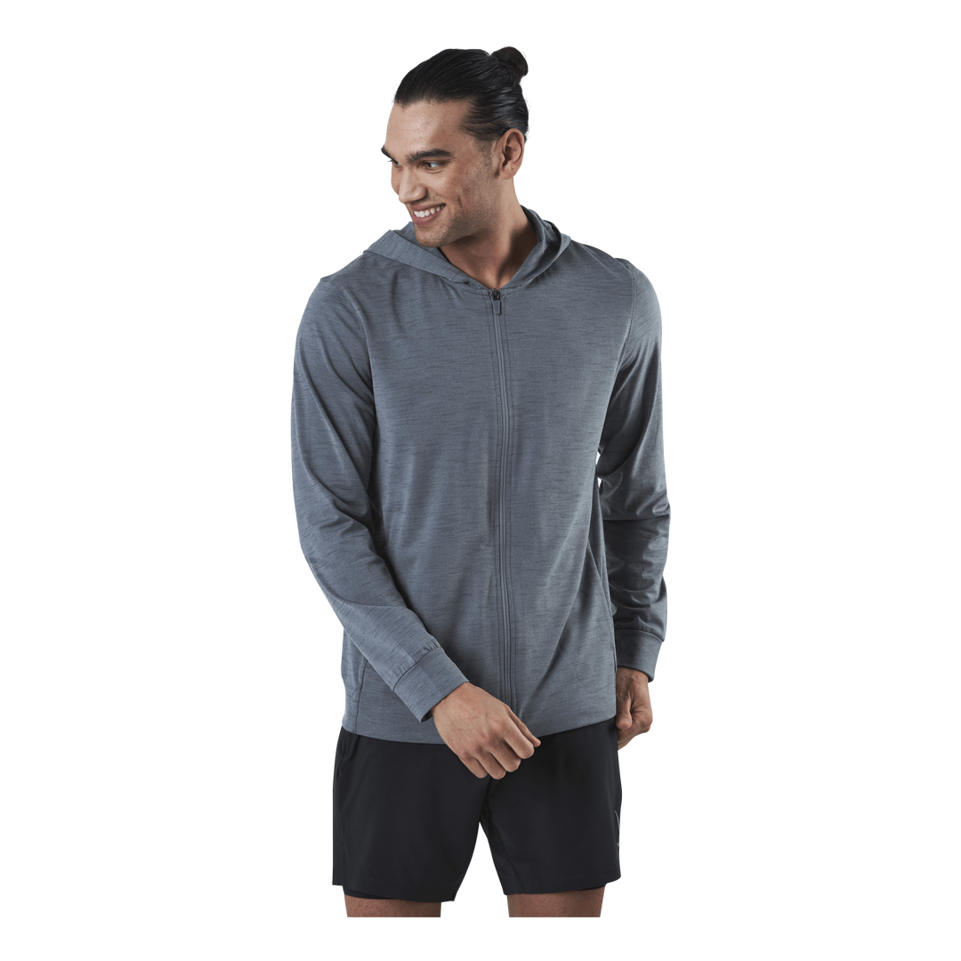 Dri-Fit Top Fz Hprdry Yoga Grey