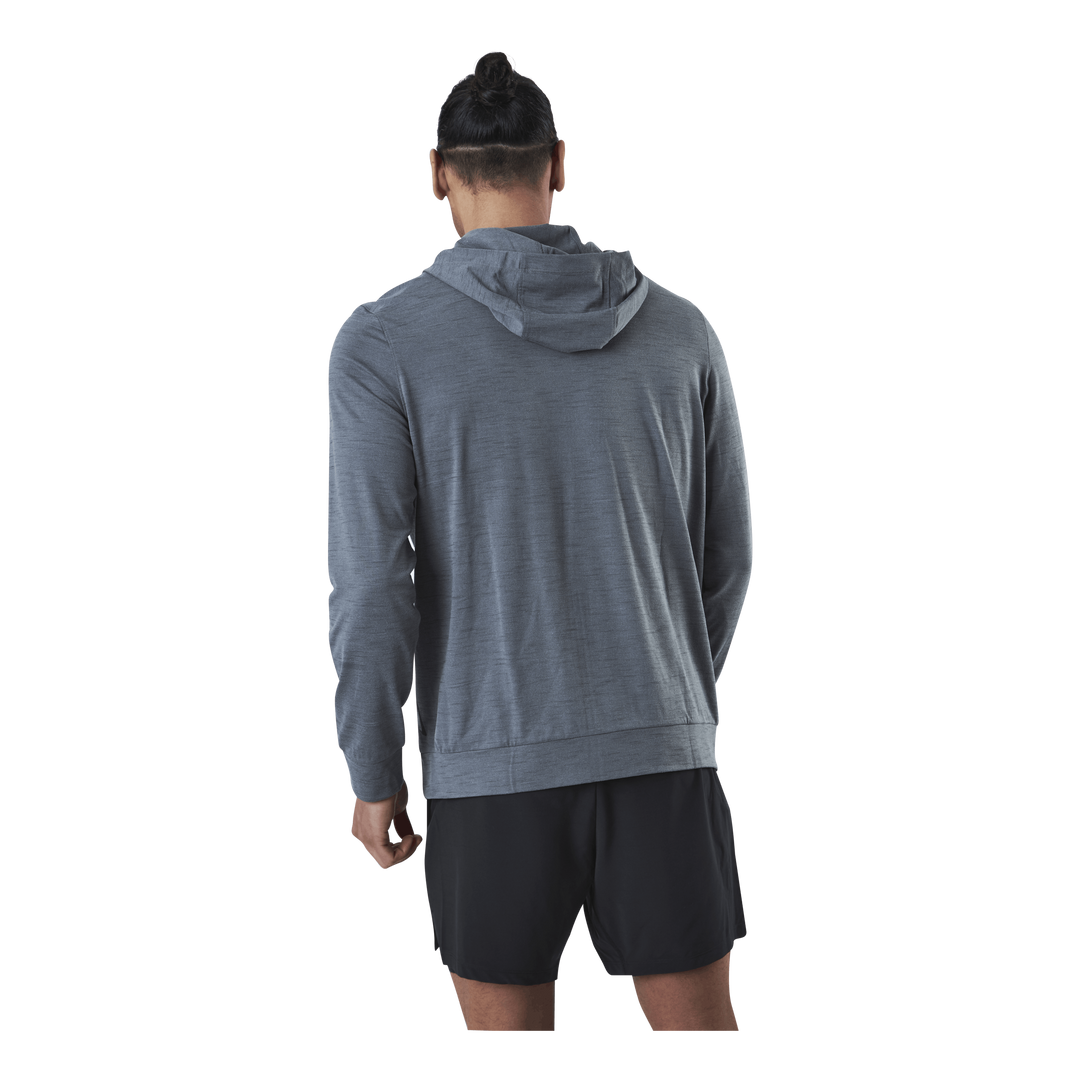 Dri-Fit Top Fz Hprdry Yoga Grey