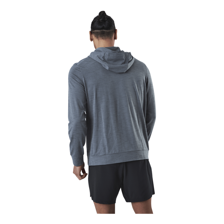 Dri-Fit Top Fz Hprdry Yoga Grey