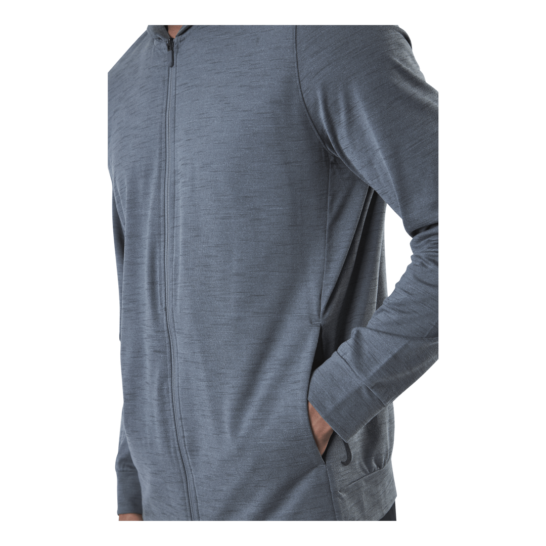 Dri-Fit Top Fz Hprdry Yoga Grey