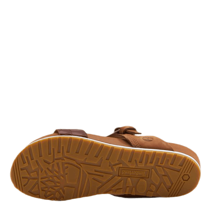 Malibu Waves 2 Band Slide Brown