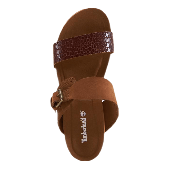 Malibu Waves 2 Band Slide Brown