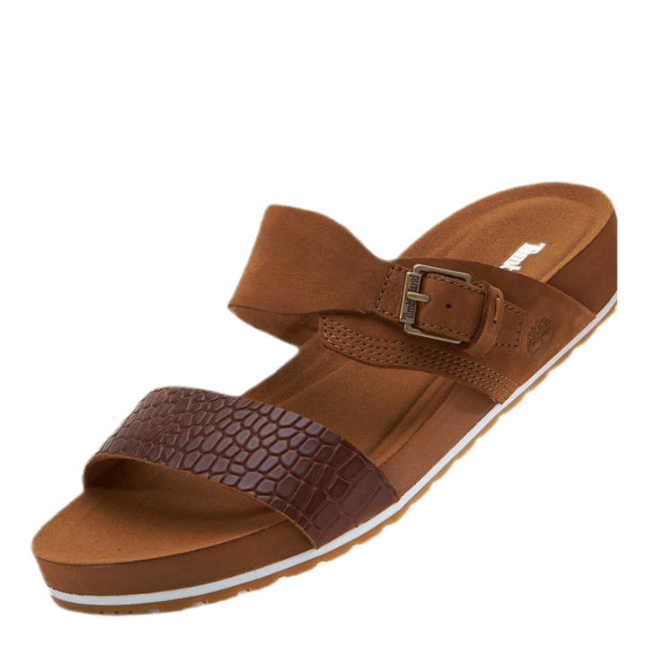 Malibu Waves 2 Band Slide Brown