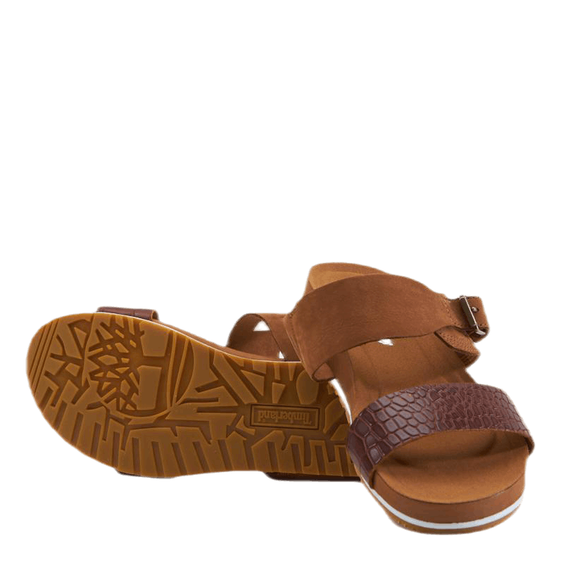 Malibu Waves 2 Band Slide Brown