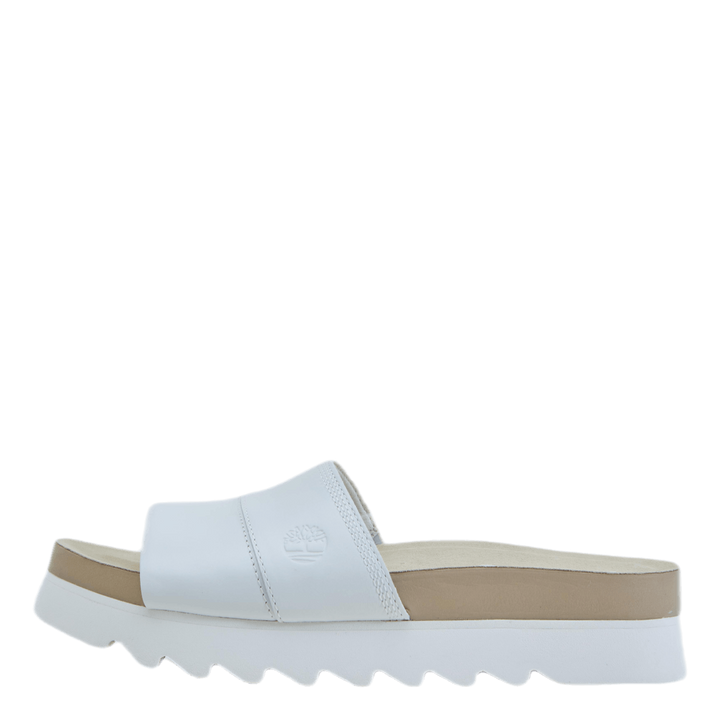 Santa Monica Sunrise Slide White