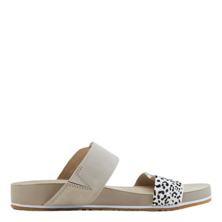 Malibu Waves 2 Band Slide White/Black