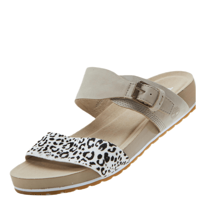 Malibu Waves 2 Band Slide White/Black