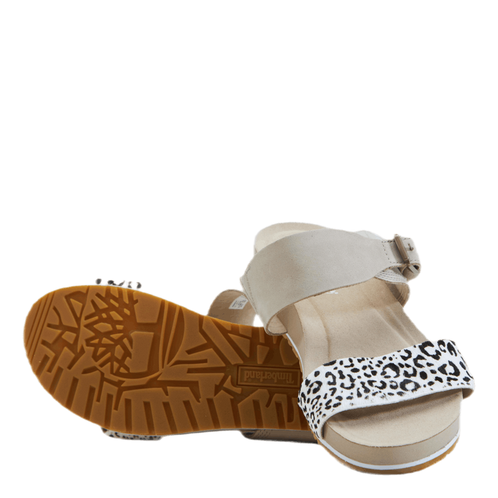 Malibu Waves 2 Band Slide White/Black