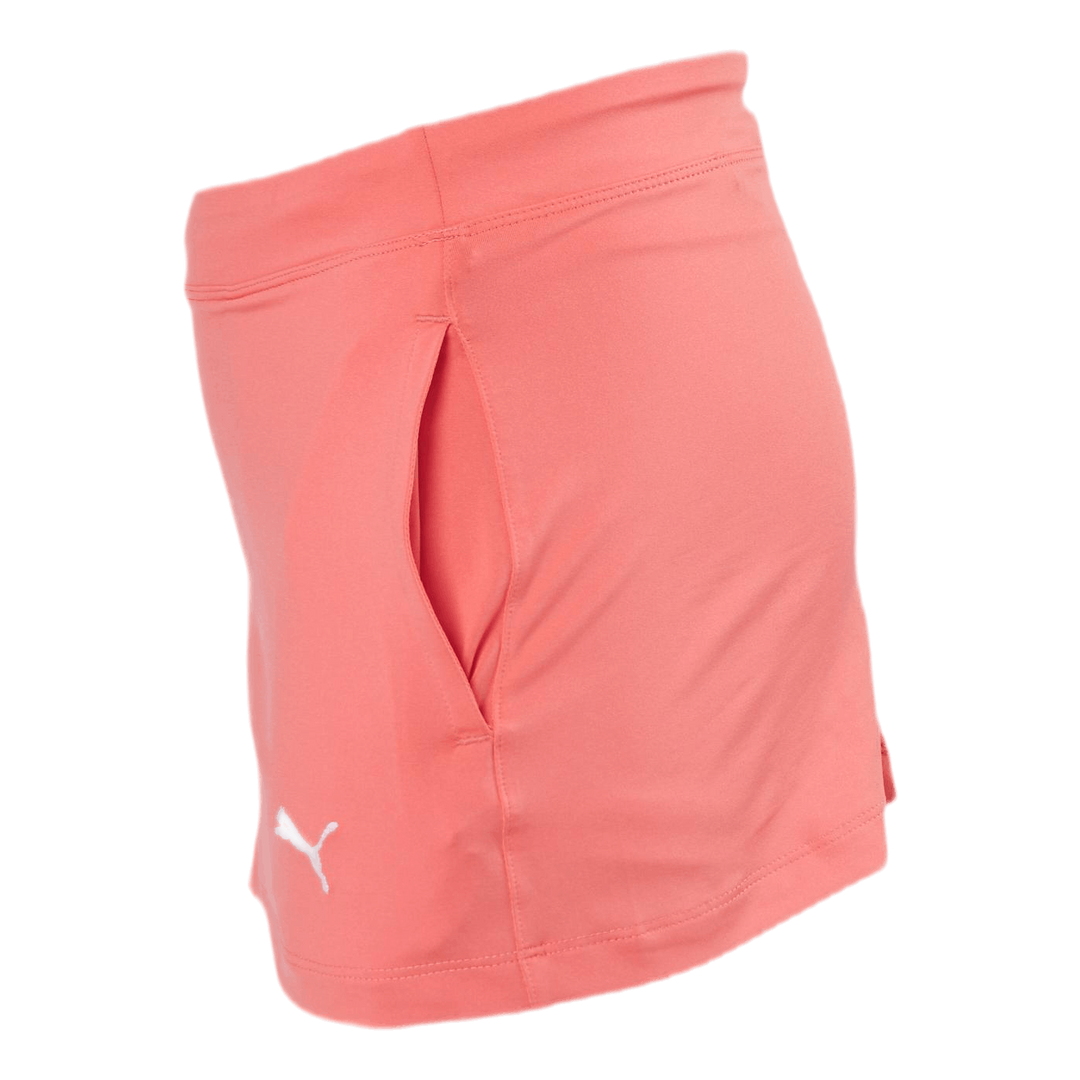 Girls Solid Knit Skirt Pink