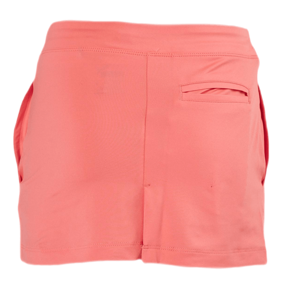 Girls Solid Knit Skirt Pink