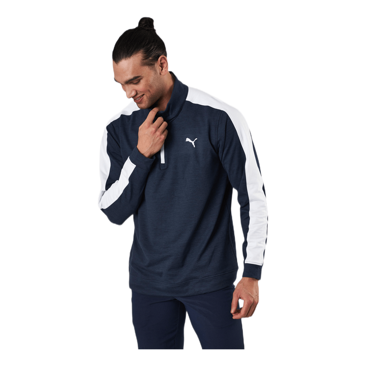 Cloudspun T7 1/4 Zip Blue