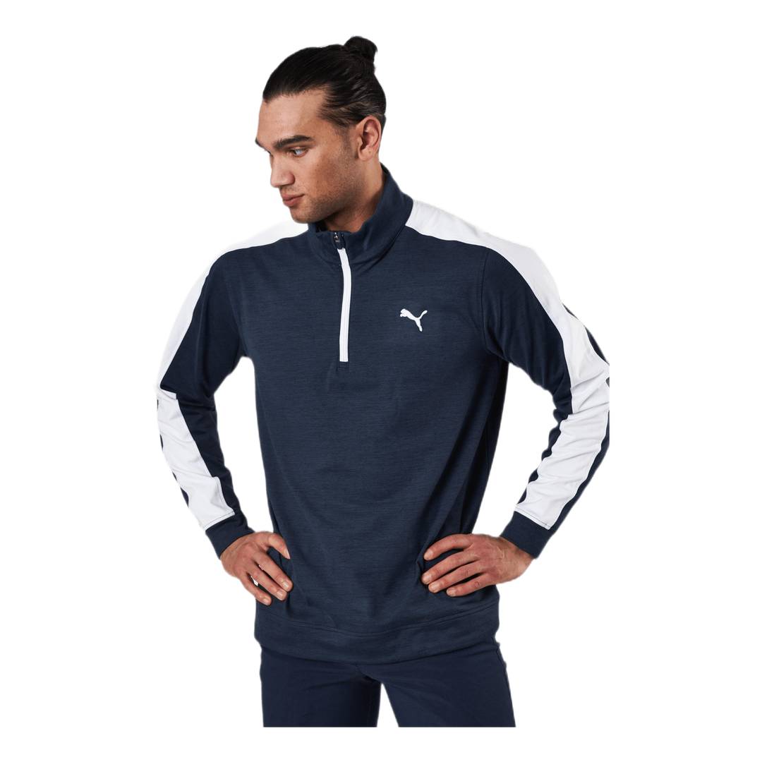 Cloudspun T7 1/4 Zip Blue