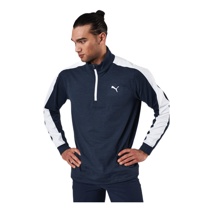 Cloudspun T7 1/4 Zip Blue