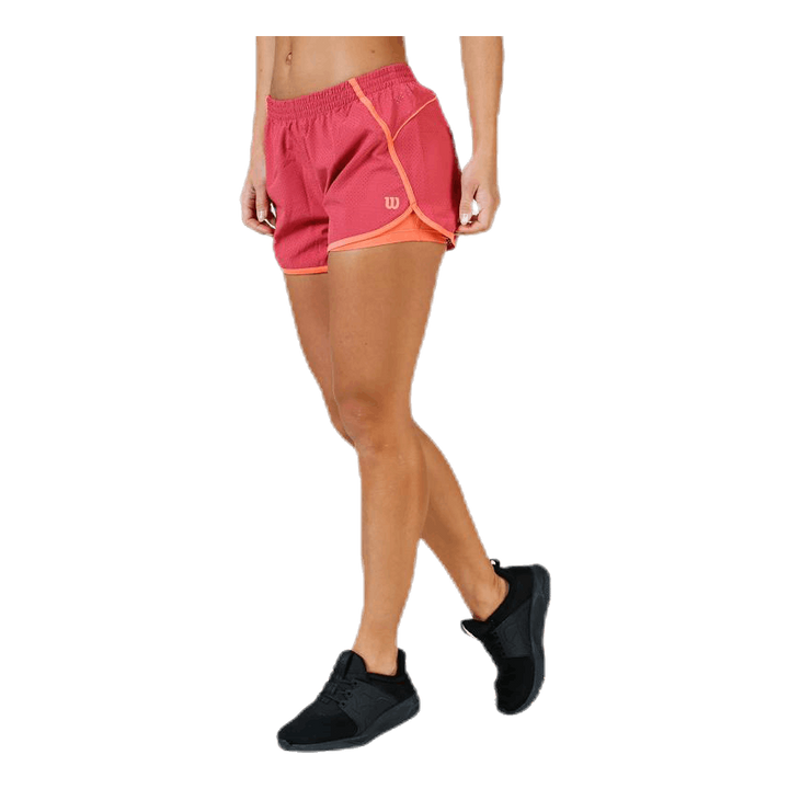 Competition Woven 3.5 Short Orange/Red