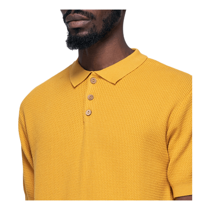 Sweater Short Sleeve Gnesta Yellow