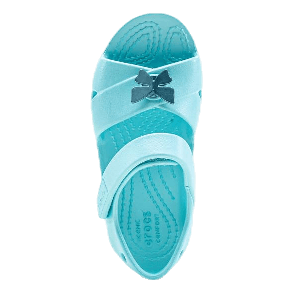 Classic Cross Strap Sandal Kids Blue
