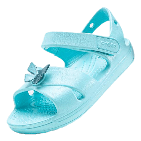 Classic Cross Strap Sandal Kids Blue