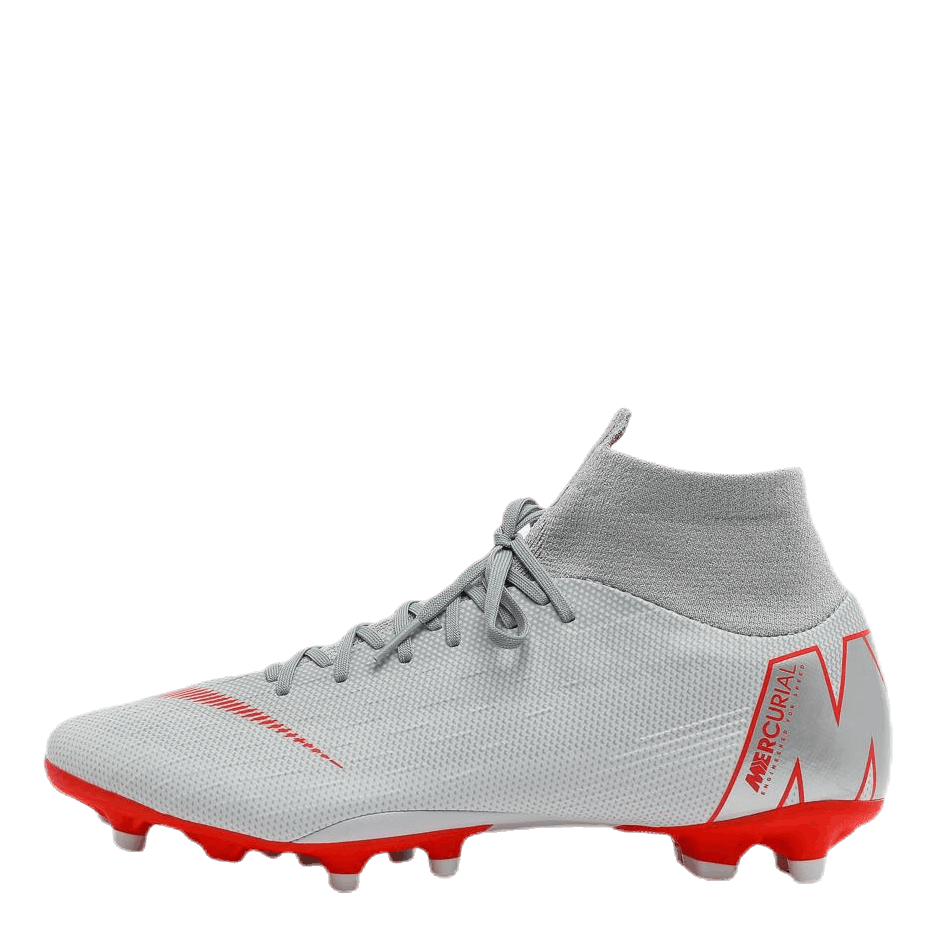 Nike Mercurial Superfly 6 Pro Agpro Grey Red Sportamore