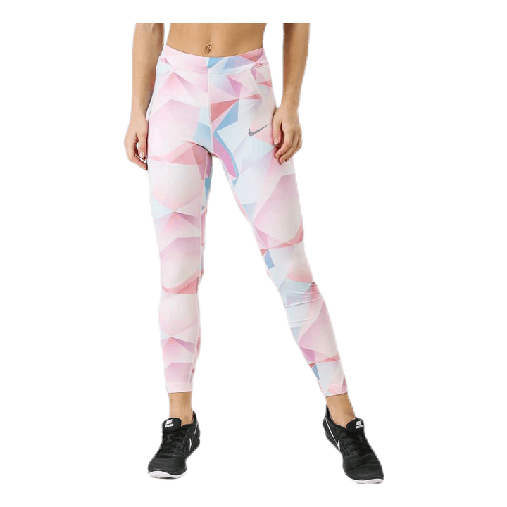 Speed Printed Tight 7/8 Pink/White