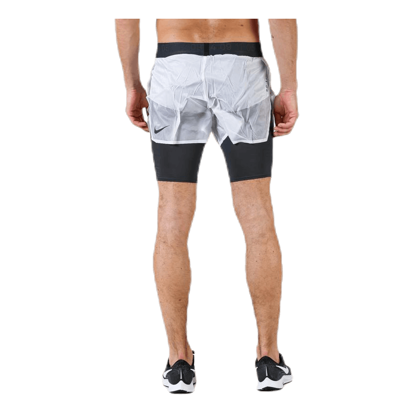 2'' 2in1 Short Teck Pack White/Black