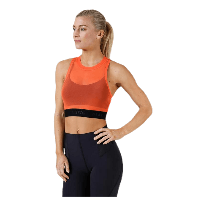 Baselayer Crop Tank Orange