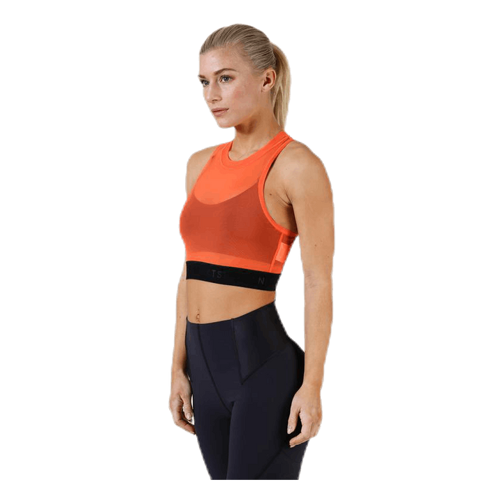 Baselayer Crop Tank Orange
