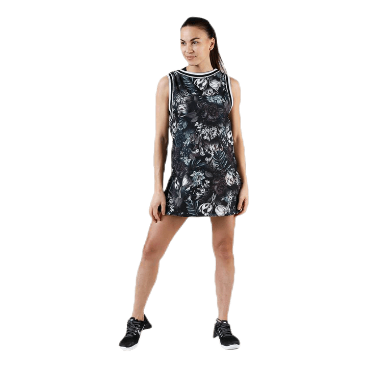 Team Dress Floral Purple/Black