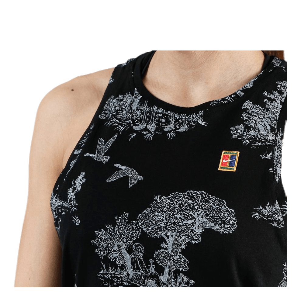 Seasonal Tank Patterned/Black