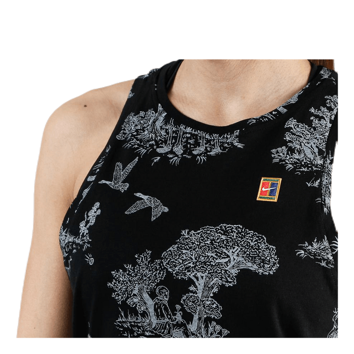Seasonal Tank Patterned/Black
