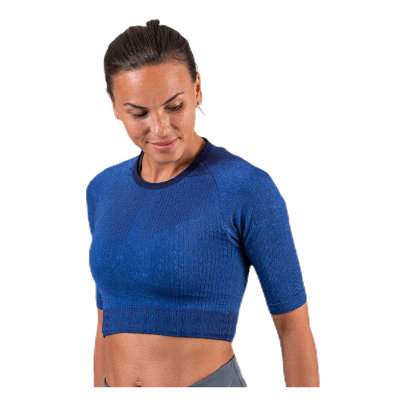 City Ready Knit Top Blue