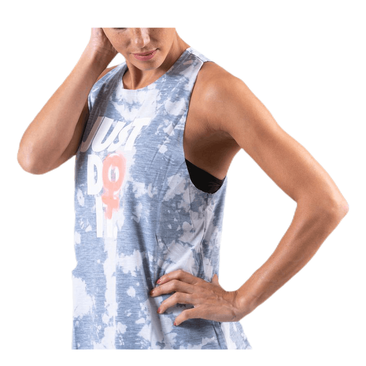 Rebel Sleeveless Top Patterned/Black