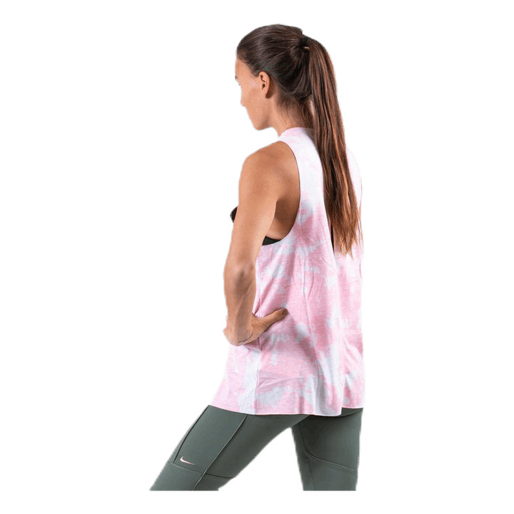 Rebel Sleeveless Top Pink/Patterned