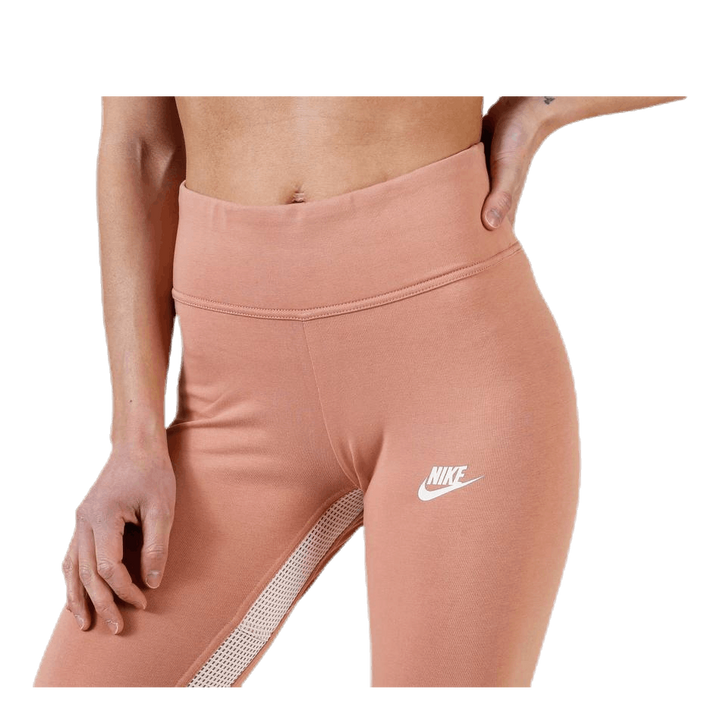 Mesh Legging Red