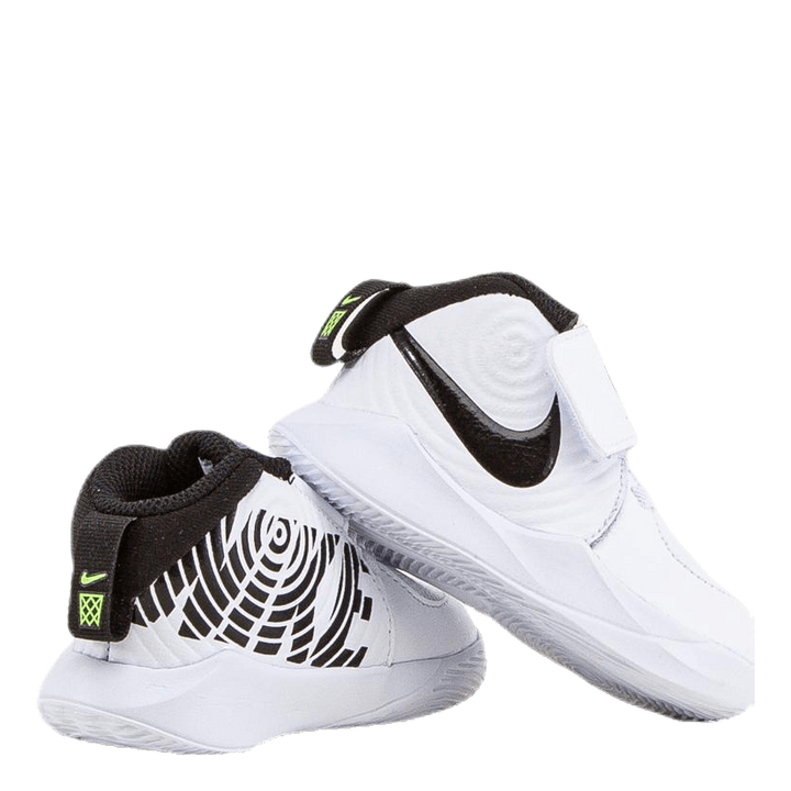 Team Hustle D9 TD Kids White/Black