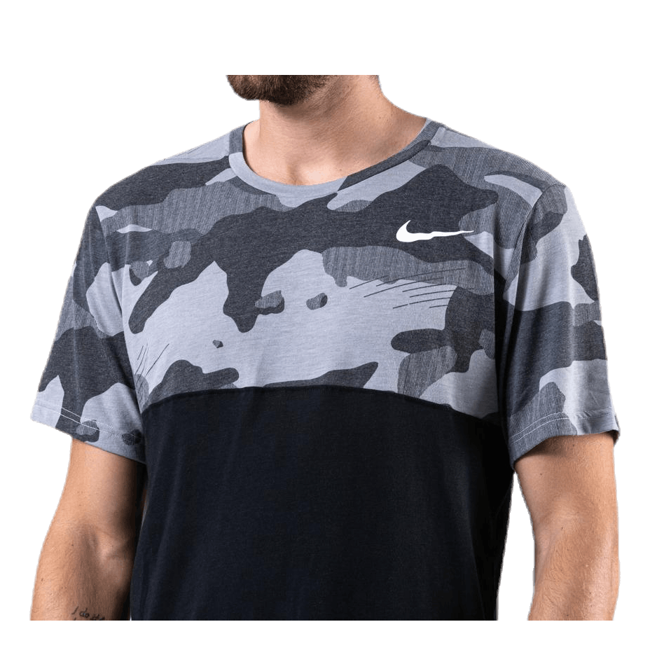 Dry Camo SS Top Black/Grey
