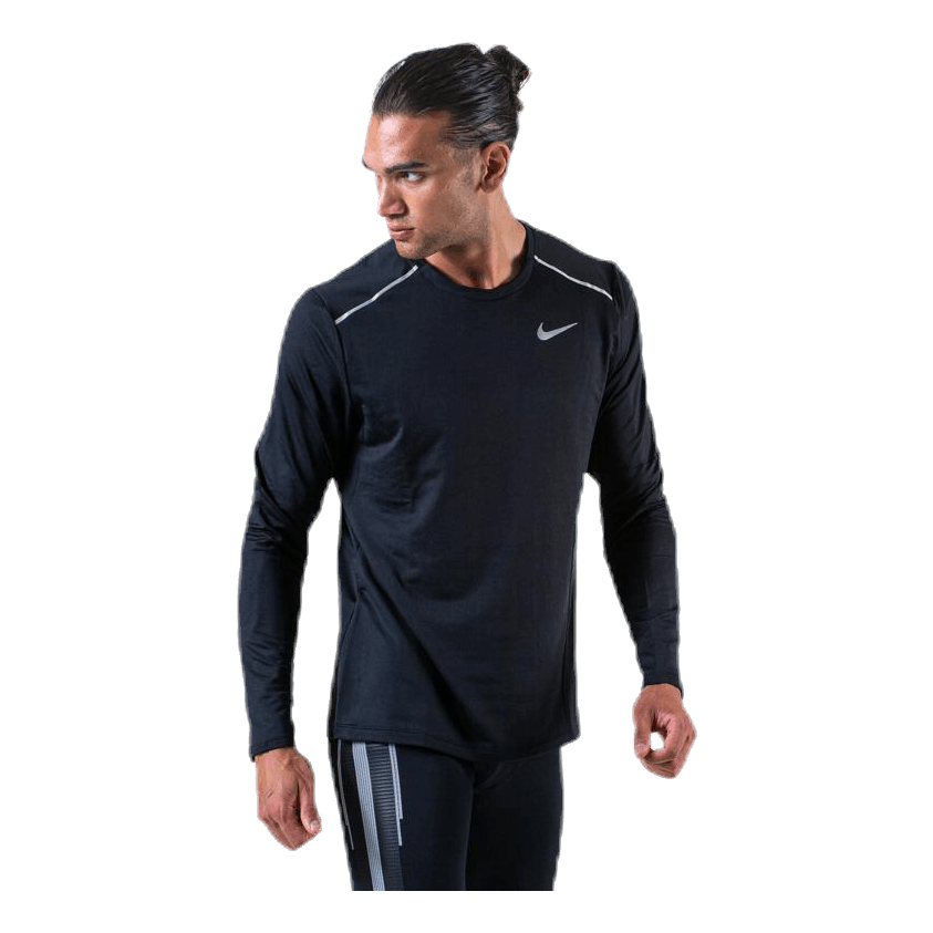 Nike Element Crew 3.0 Black Silver Sportamore