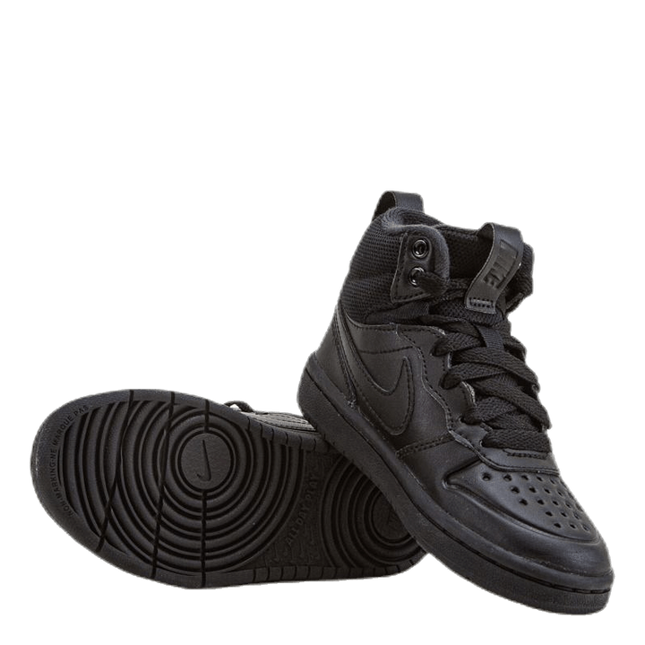 Court Borough Mid Boot PS Little kids Black