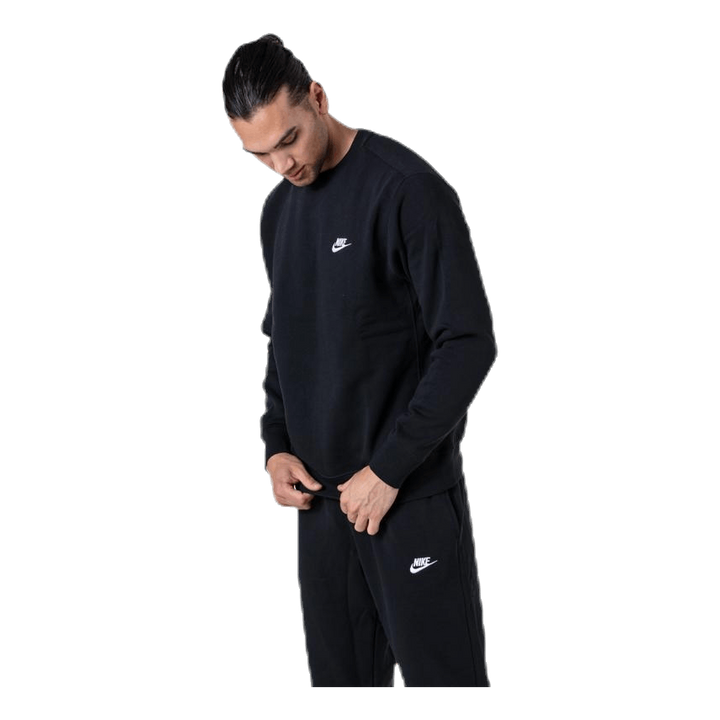 Sportswear Club Fleece Crew BLACK/WHITE