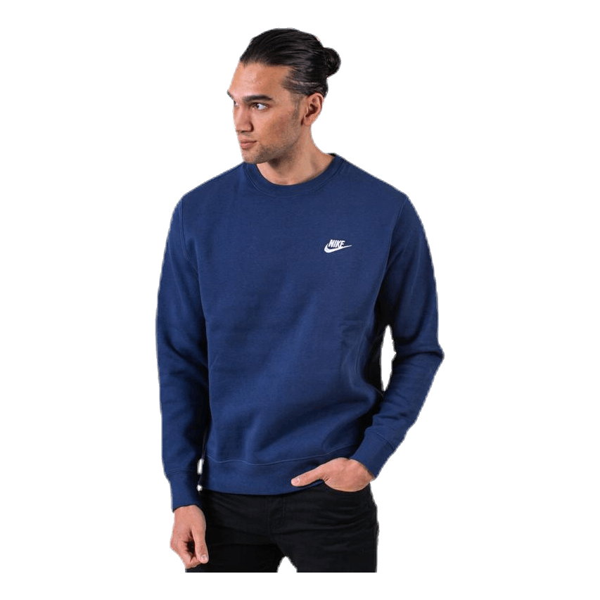 Sportswear Club Fleece Crew MIDNIGHT NAVY/WHITE