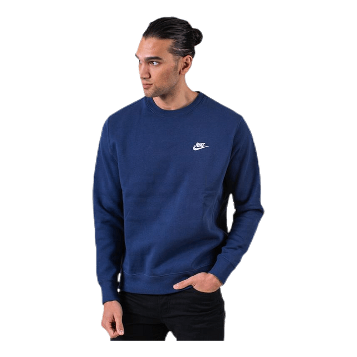 Sportswear Club Fleece Crew MIDNIGHT NAVY/WHITE