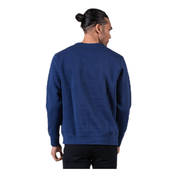 Sportswear Club Fleece Crew MIDNIGHT NAVY/WHITE