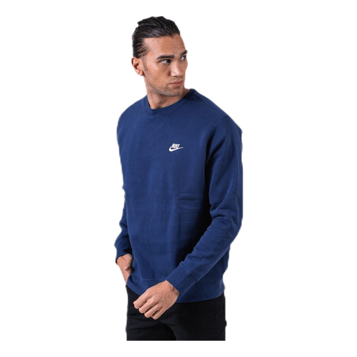 Sportswear Club Fleece Crew MIDNIGHT NAVY/WHITE