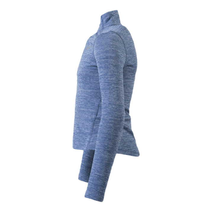 Long-Sleeve Half-Zip Run Blue