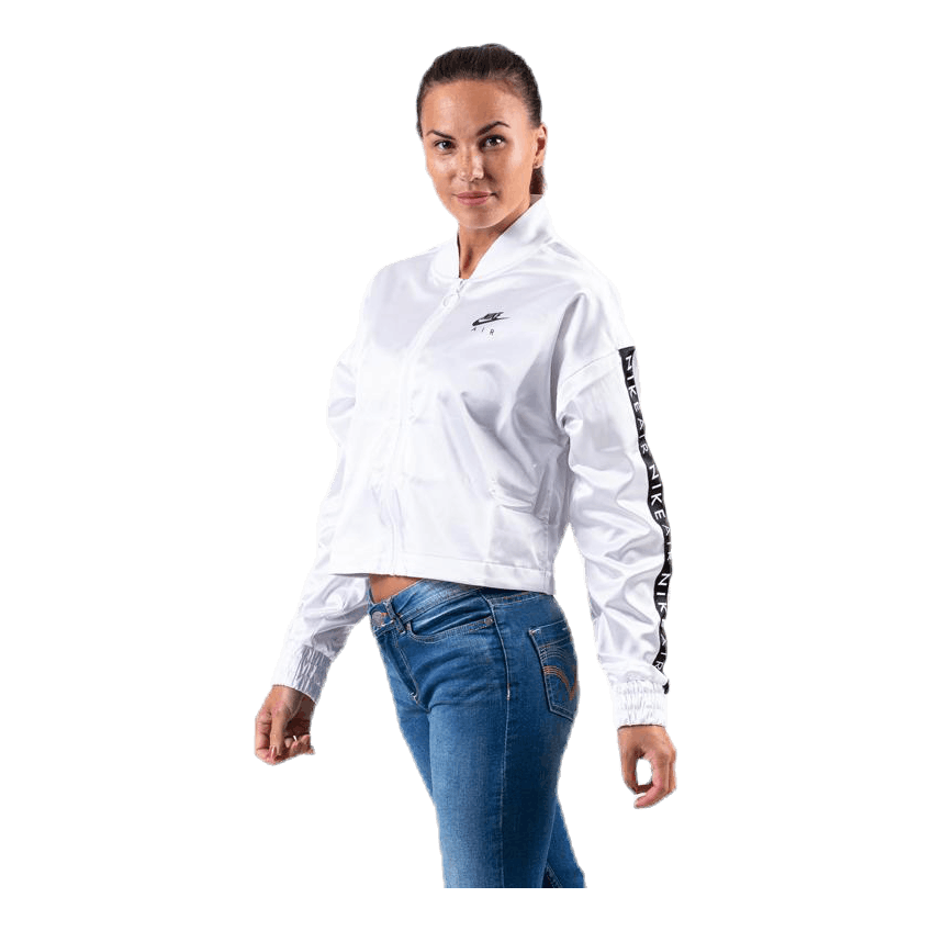 Nike Nsw Air Satin Track Jacket White Sportamore