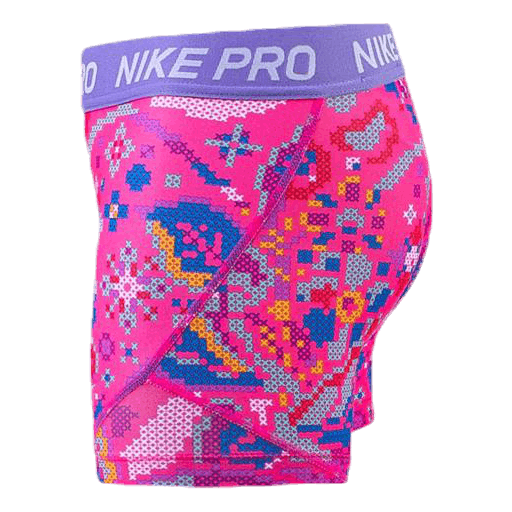Girls Boy Short Print Femme Pink