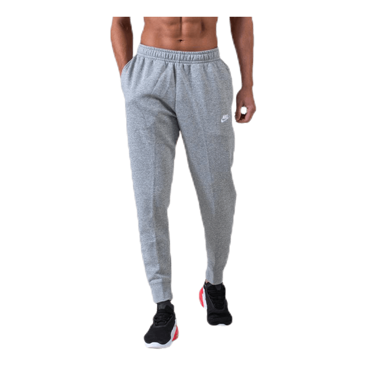 Sportswear Club Fleece Joggers DK GREY HEATHER/MATTE SILVER/WHITE