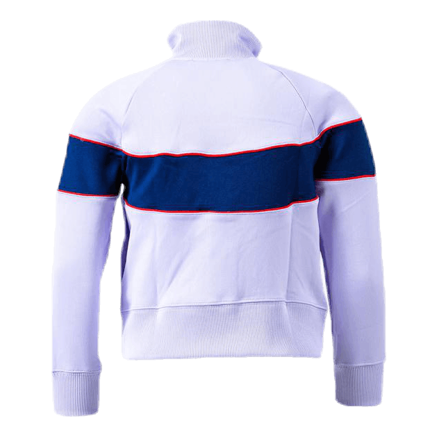 Girls Heritage Front Zip Purple