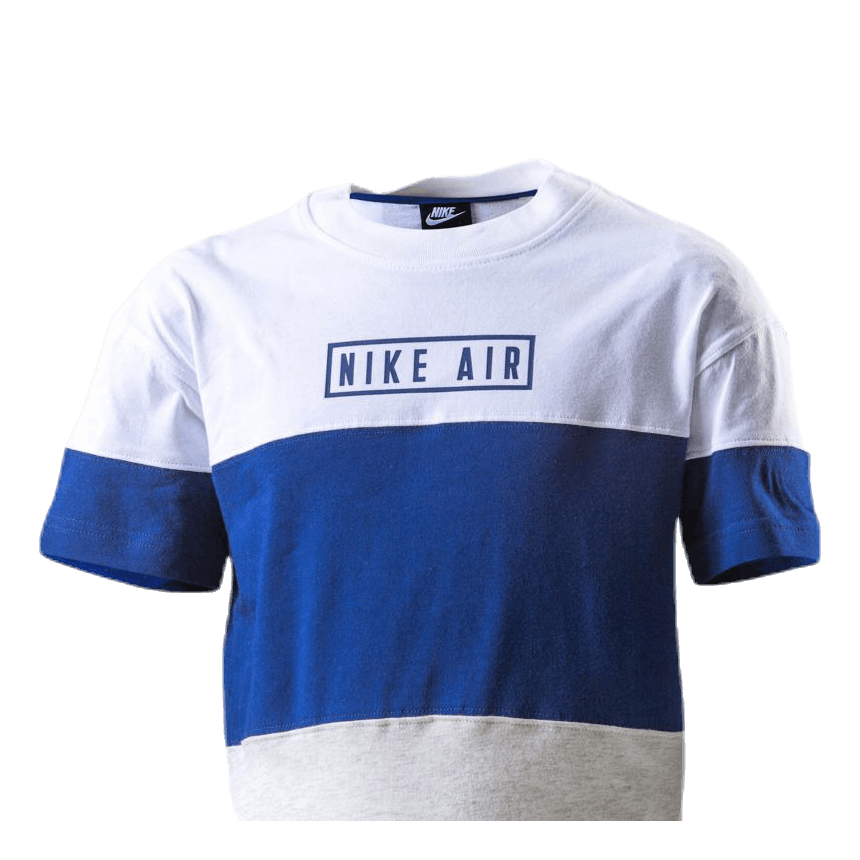 Boys Air Top SS Blue/White